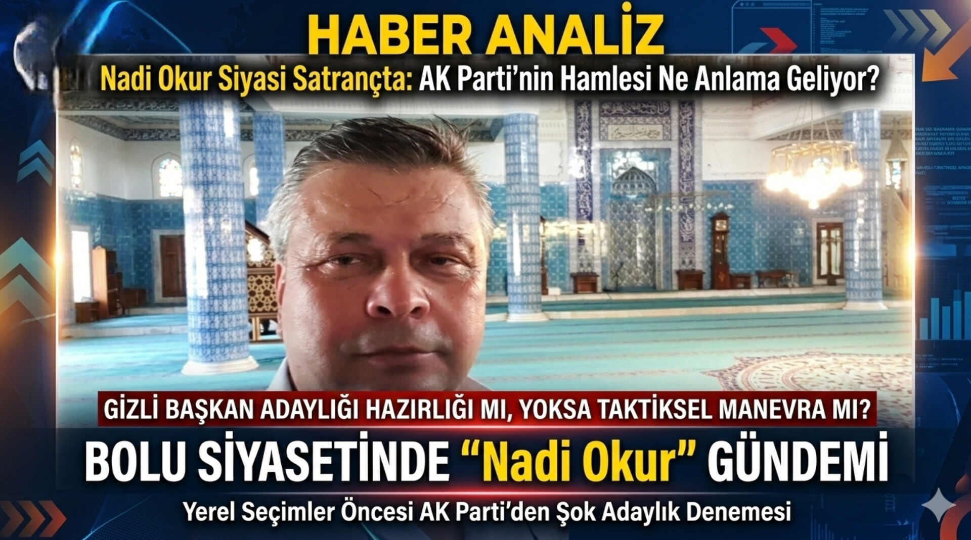 ANALİZ HABER: Bolu Siyasetinde "Okur" Hamlesinin Perde Arkası, Bolu’da AK Parti’nin "Okur" Kumarı Tutmadı: Bir Yenilgi mi, Gelecek Yatırımı mı?
