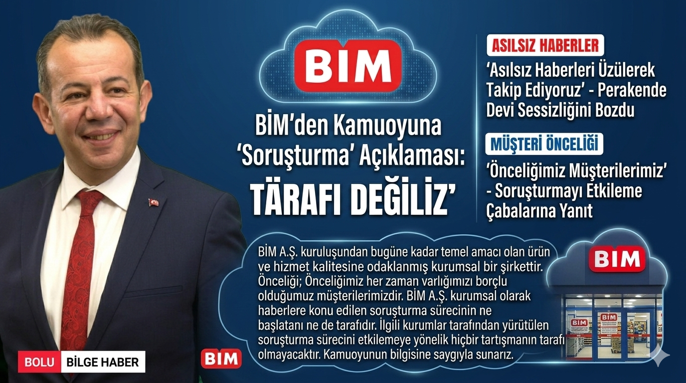 BİM’den Kamuoyuna 'Soruşturma' Açıklaması: "Sürecin Tarafı Değiliz"