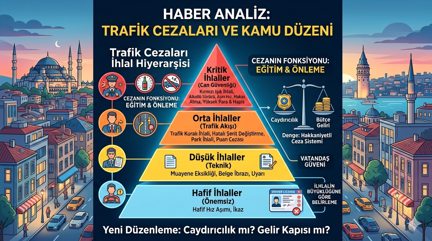 ANALİZ: Trafik Cezalarında "Caydırıcılık" ve "Hakkaniyet" Dengesi
