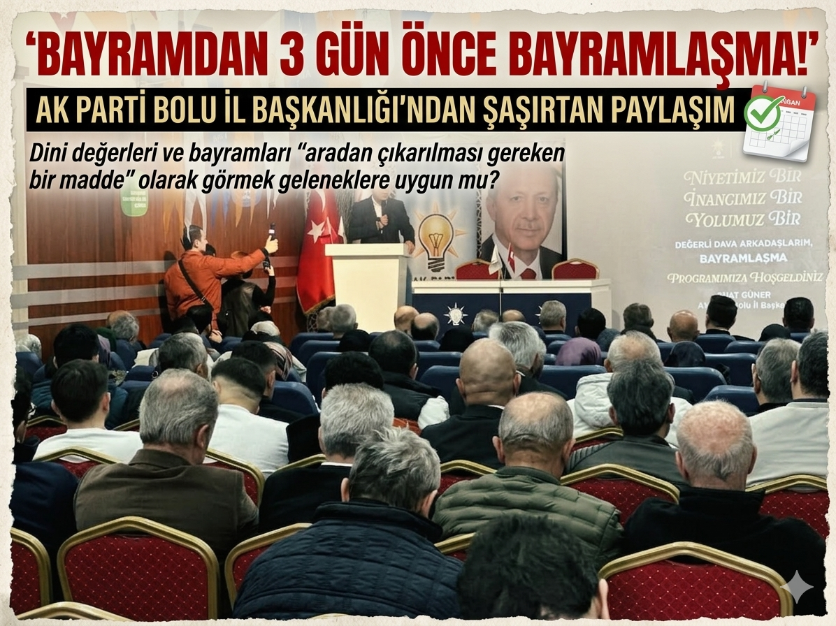 Bayramın Ruhu Takvime, Siyasetin Acelesi Skora Bakıyor