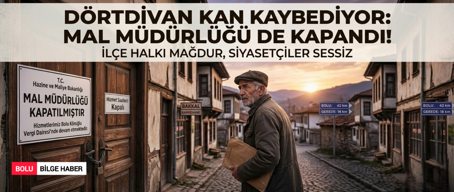 Dörtdivan Kan Kaybediyor: Mal Müdürlüğü de Kapandı
