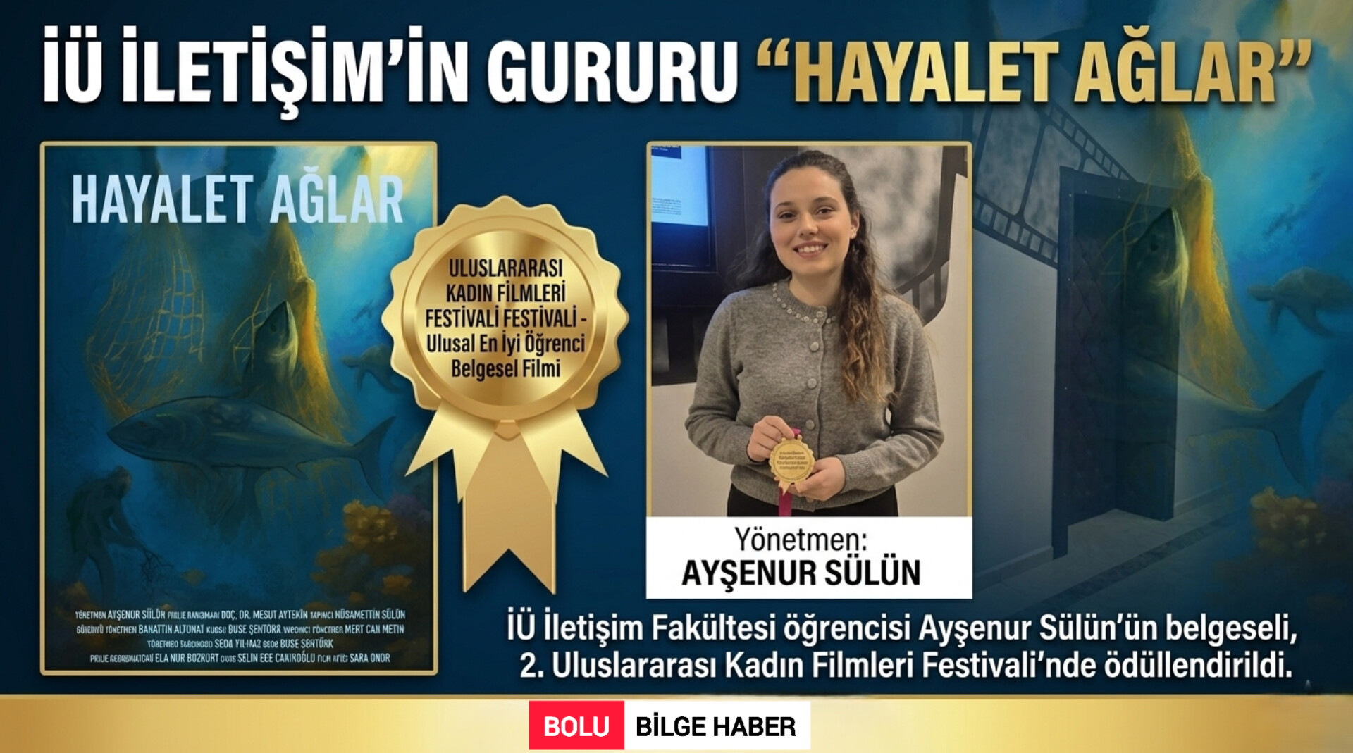 İÜ İletişim’in Gurur Tablosu: “Hayalet Ağlar” Ödüle Doymuyor!