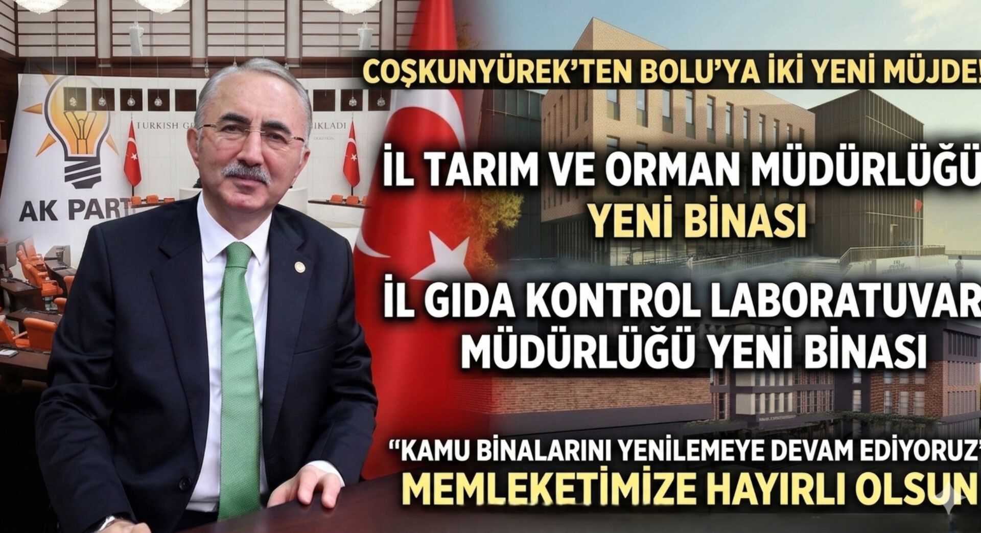 Bolu’ya İki Yeni Kamu Binası Müjdesi: İnşaat Süreci Başlıyor!
