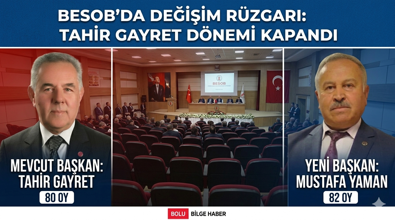 BESOB’da Değişim Rüzgarı: Tahir Gayret Dönemi Kapandı