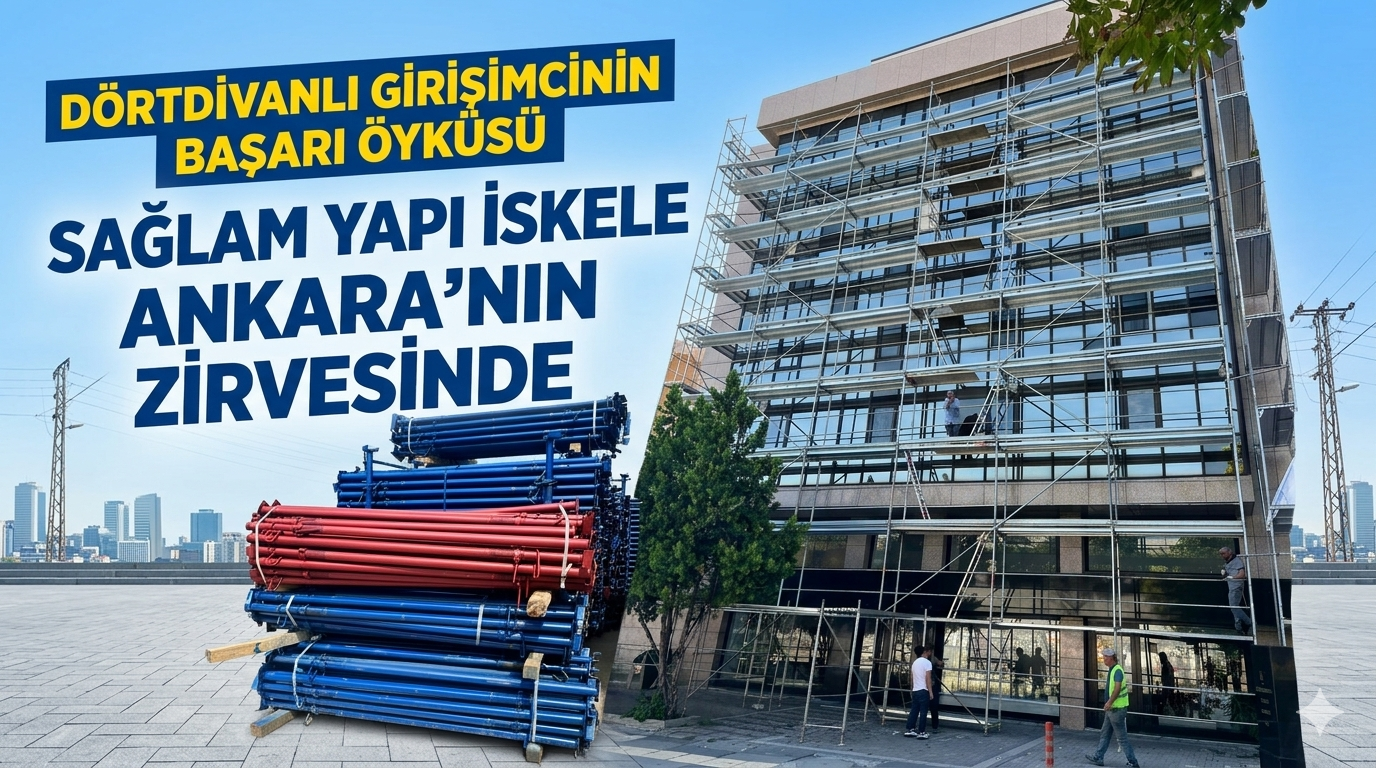 Dörtdivanlı Girişimcinin Başarı Hikayesi: Sağlam Yapı İskele, Ankara’nın Zirvesinde!