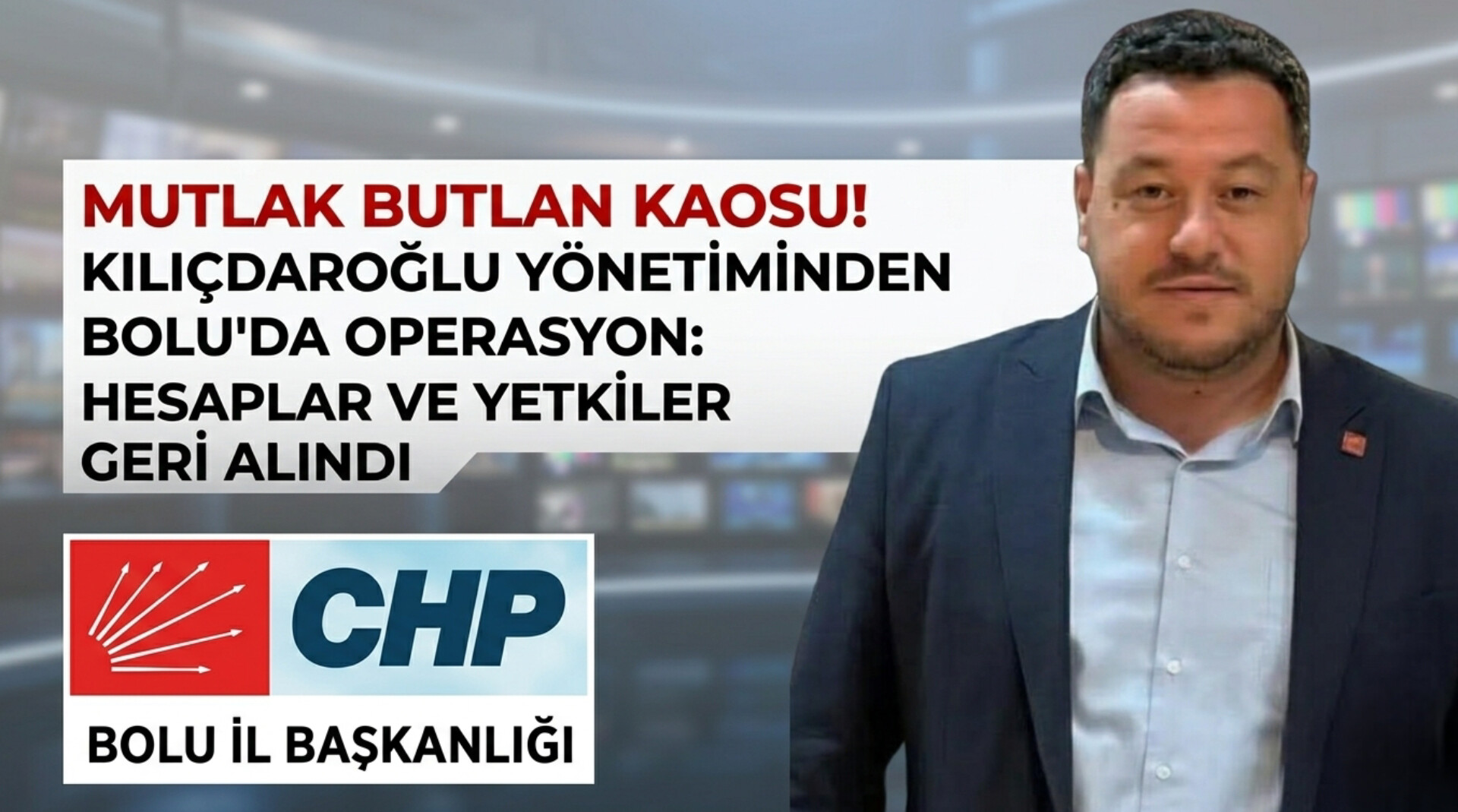 CHP Bolu’da ‘Kurultay İptali’ Çatlağı: “Hesaplarımız Butlan Ekiplerince Ele Geçirildi”
