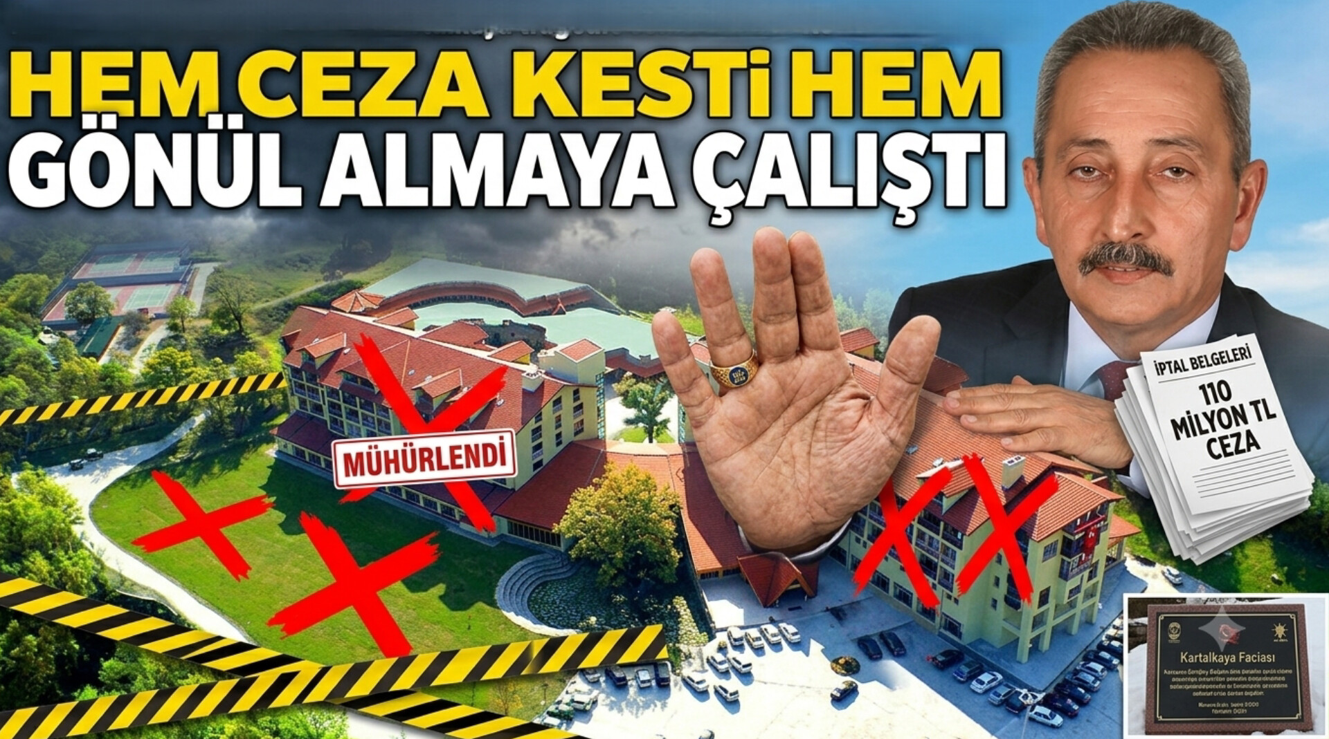 HEM CEZA KESTİ HEM GÖNÜL ALMAYA ÇALIŞTI