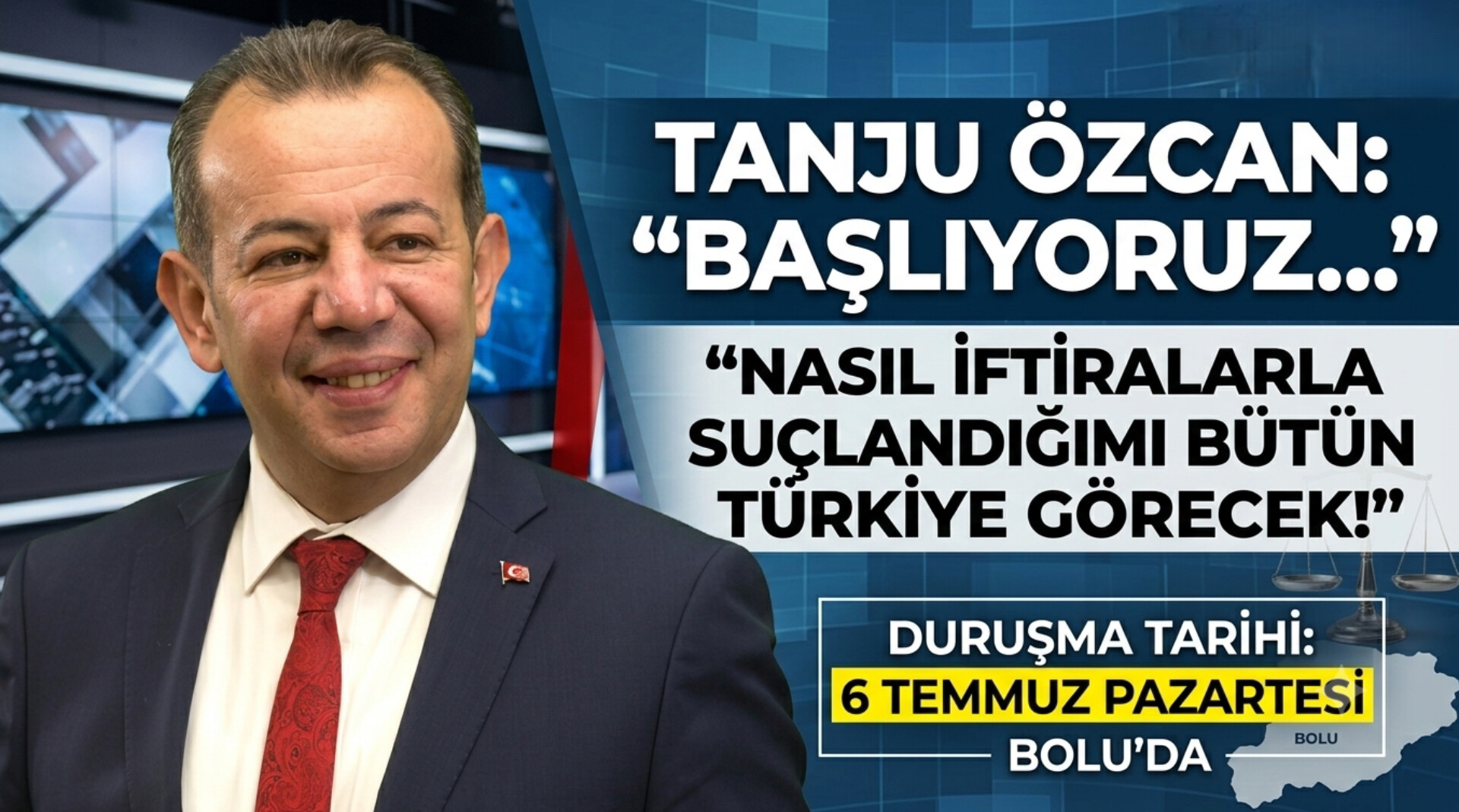 Tanju Özcan’dan Duruşma Öncesi Sert Açıklama: “Nasıl İftiralarla Suçlandığımı Bütün Türkiye Görecek!”