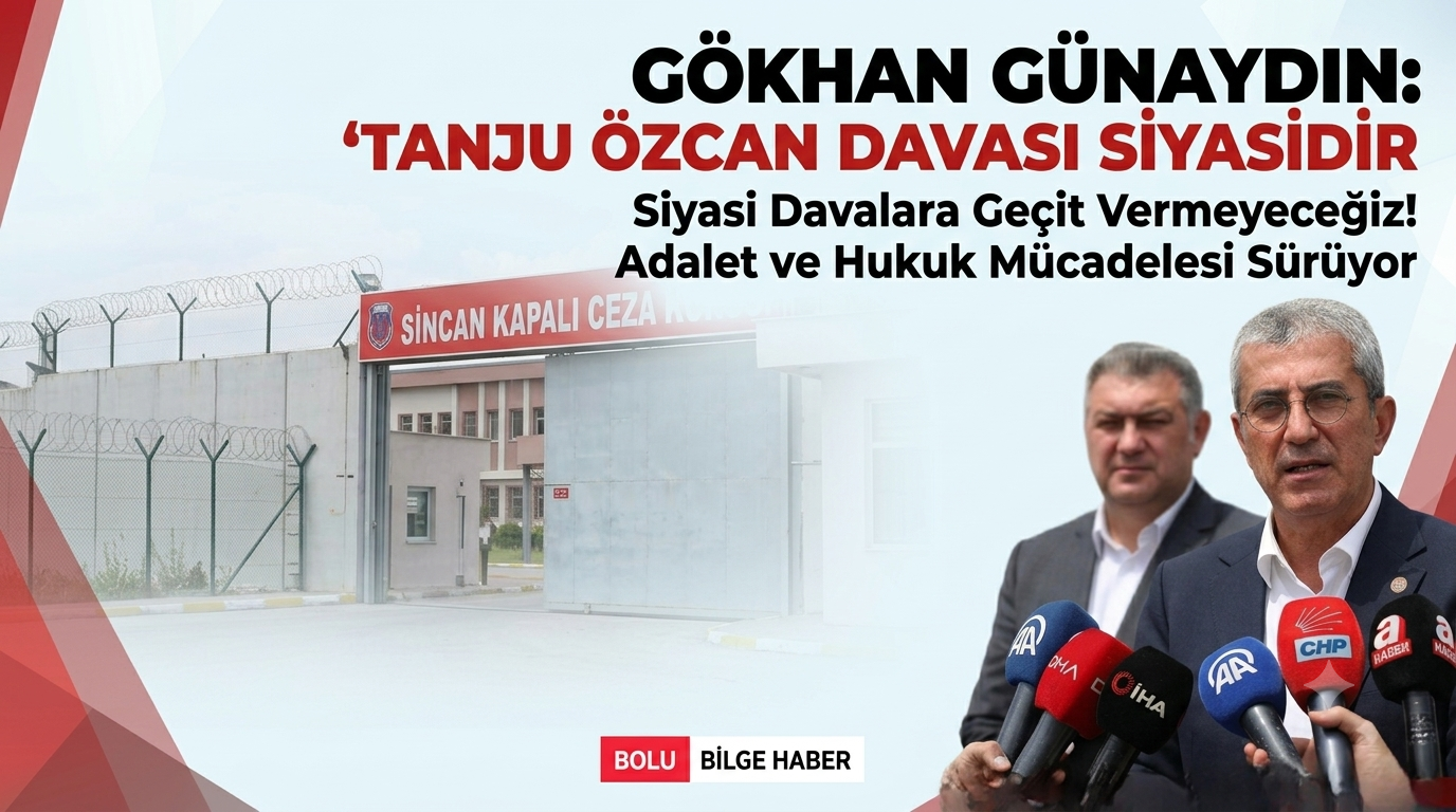 CHP’li Günaydın; “Adliye Koridorlarından Siyaset Dizayn Edilemez”