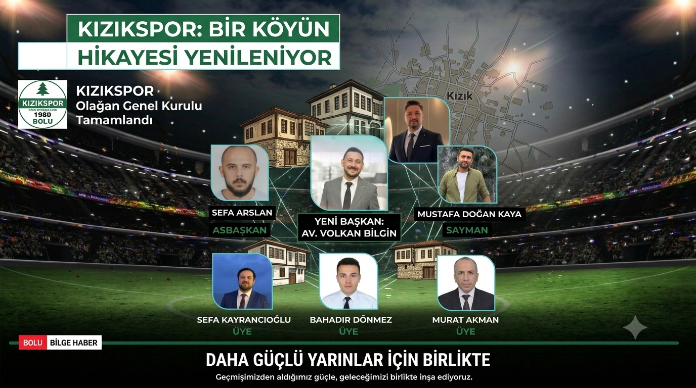 Kızıkspor’da Yeni Dönem: Olağan Genel Kurul Tamamlandı, Yeni Yönetim Belirlendi
