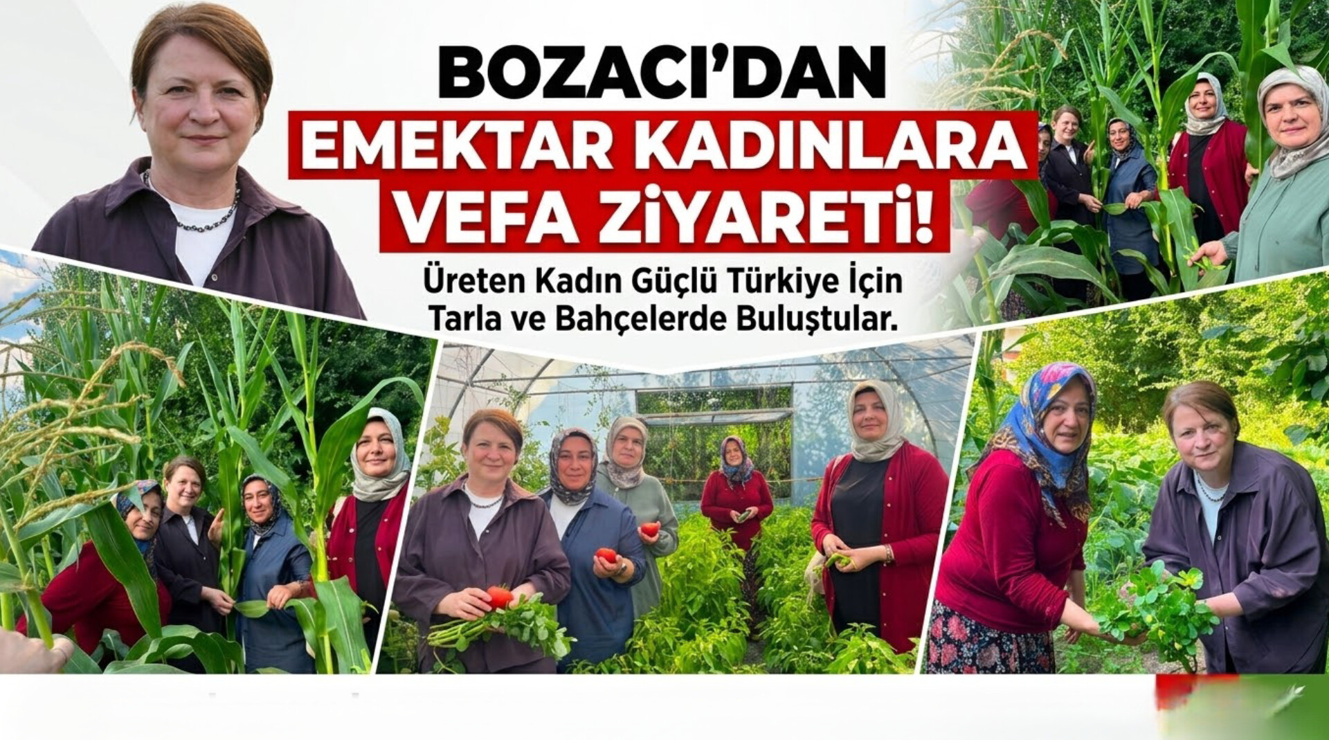 Üreten Kadınlar Türkiye’yi Güçlendiriyor: AK Parti Bolu İl Kadın Kolları’ndan Anlamlı Ziyaret