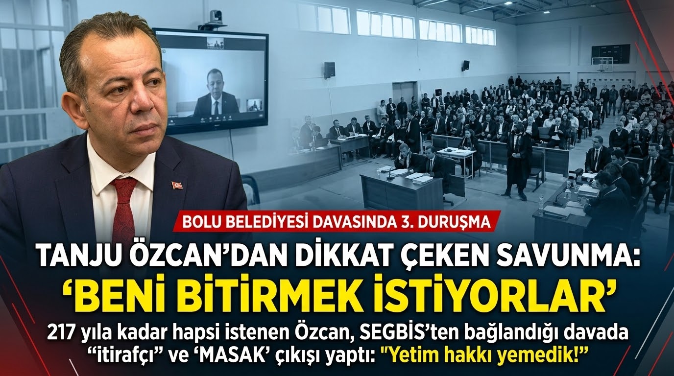 Tanju Özcan’dan Mahkemede Sert Çıkış: “Beni Bitirmek İçin Algı Operasyonu Yapılıyor”