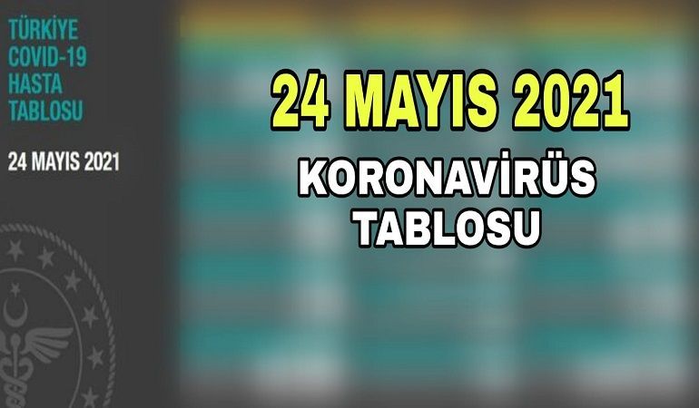 24 Mayıs koronavirüs tablosu açıklandı!