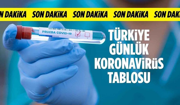 27 Nisan koronavirüs tablosu açıklandı