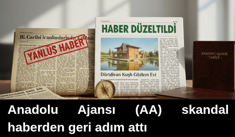 Anadolu Ajansı skandal haberden geri adım attı