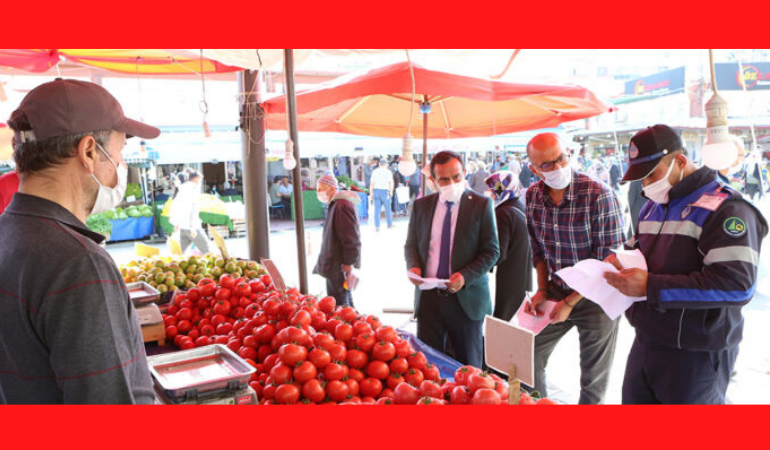 Bolu Belediyesi’nden pazar denetimi