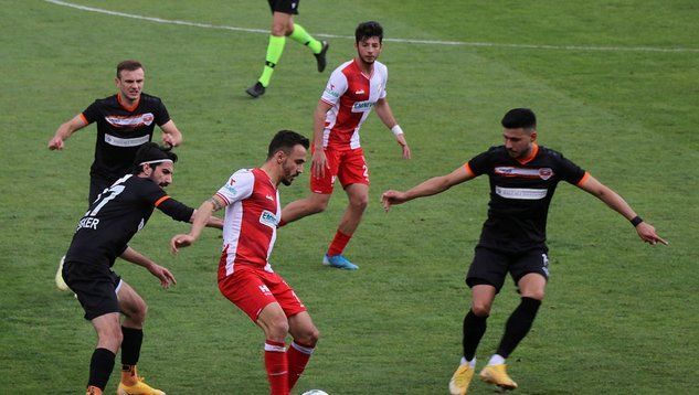 Bolu'da kazanan Adanaspor