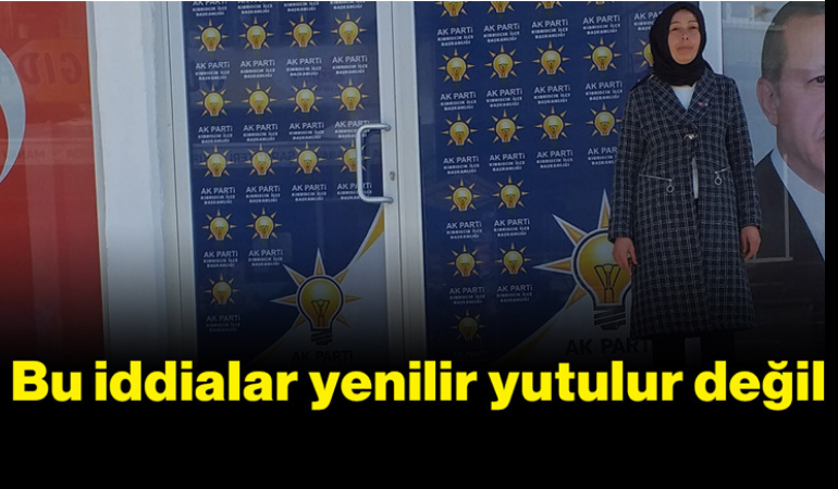 Bu iddialar yenilir yutulur değil