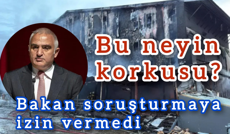 Bu neyin morkusu?; Bakan soruşturmaya izin vermedi