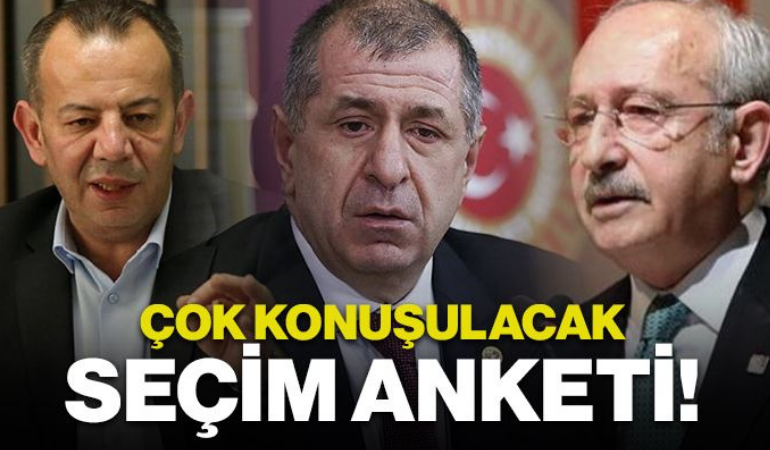 Çok konuşulacak seçim anketi!