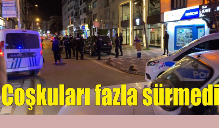 Coşkuları fazla sürmedi