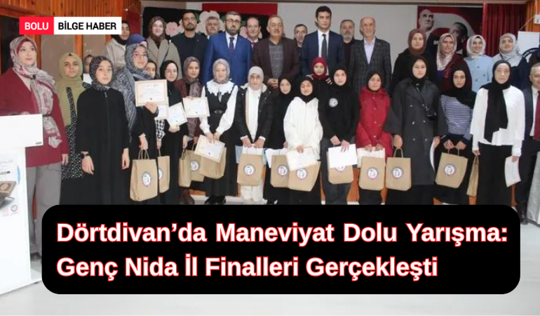 Dörtdivan’da Maneviyat Dolu Yarışma: Genç Nida İl Finalleri Gerçekleşti