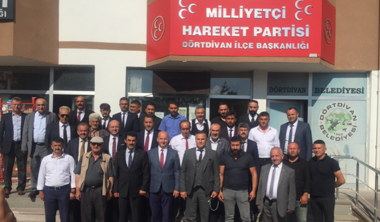 Dörtdivan’da MHP rüzgarı