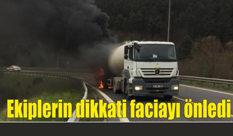 Ekiplerin dikkati faciayı önledi