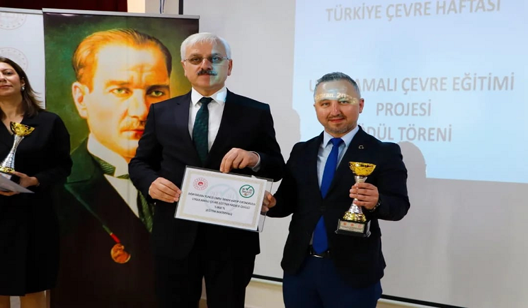 En çevreci okul Dörtdivan Yunus Emre İHO