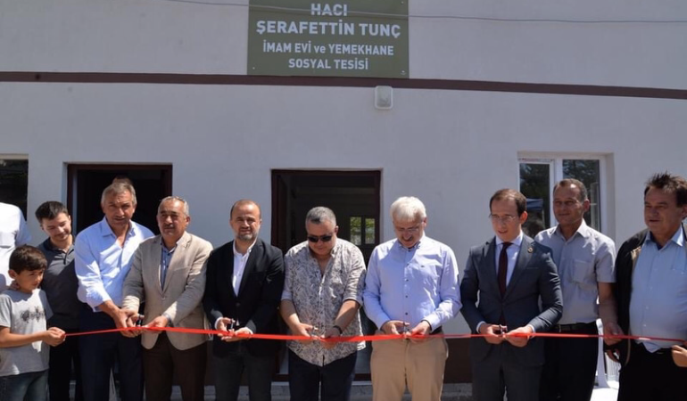 Hacı Şerafettin Tunç İmamevi ve Sosyal Tesisi törenle açıldı