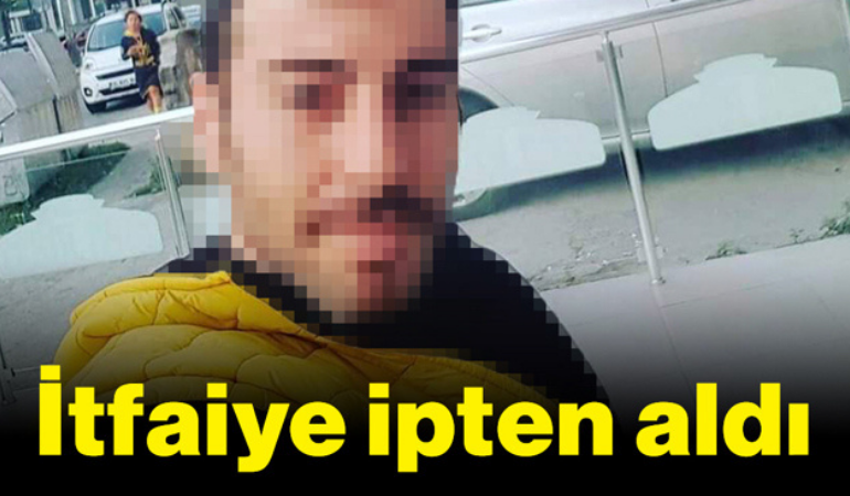 İtfaiye ipten aldı