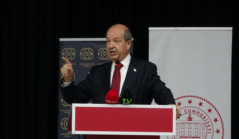 KKTC Cumhurbaşkanı Tatar: “KKTC vardır, var olacaktır, yaşayacaktır”