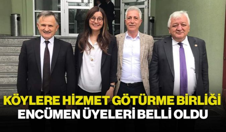 Köylere Hizmet Götürme Birliği seçimleri yapıldı