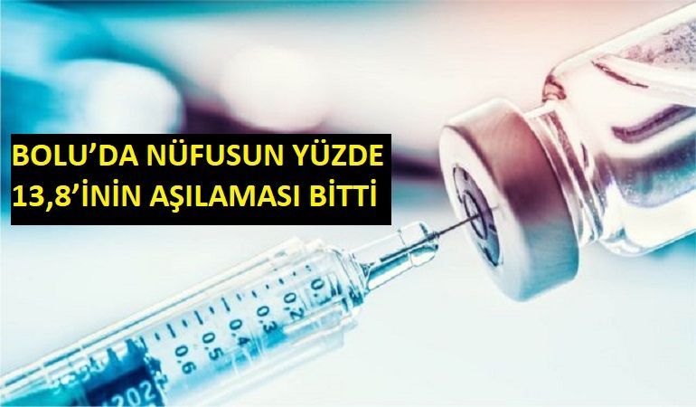 Nüfusumuzun yüzde 13,8’inin aşılaması bitti