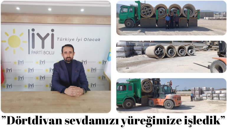 Sedat Özdemir, “Dörtdivan sevdamızı yüreğimize işledik”