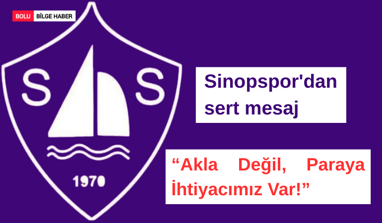 Sinopspor Yöneticisi Mete Çağdaş'tan Kamuoyuna Sert Açıklama: "Akıla Değil, Paraya İhtiyacımız Var!"