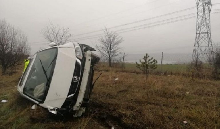 TEM Yeniçağa mevkiinde feci kaza; 1 ölü