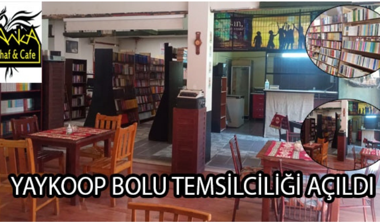 YAYKOOP’un Bolu temsilciliği kitapseverlerle buluşmaya hazır