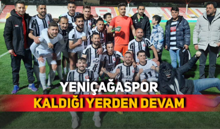 Yeniçağaspor farklı kazandı