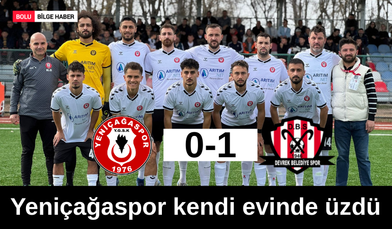 Yeniçağaspor kendi evinde üzdü